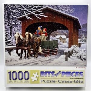 Bits And Pieces John Sloane "On The Way" 1000pc. Puzzle(20"×27")